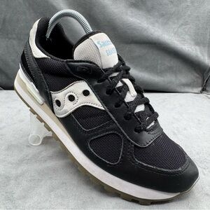 Saucony Shadow Original Women’s Size 9 Black White Retro Running Sneakers